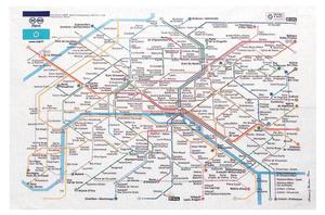 Кухонное полотенце Winkler Paris RATP, белый - текстиль - 48 x 1 x 72 см