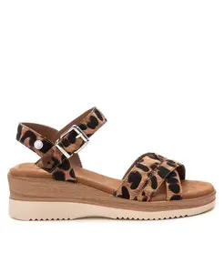 Женские босоножки-танкетки с ремешком на щиколотке Xti, мультиколор