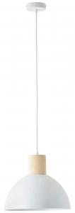 Подвесной светильник 34/120 см Brilliant, белый/светло-коричневый