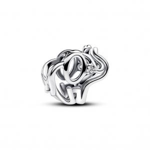 Шарм Openwork Elephant Pandora, стерлинговое серебро