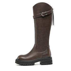 EBLAN Сапоги женские коричневые