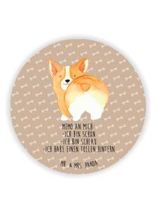 Магнит на холодильник с изображением корги По и надписью «Собачье счастье»  Mr. & Mrs. Panda, Hundeglück