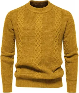 Мужской свитер с четвертью молнии Slim Fit