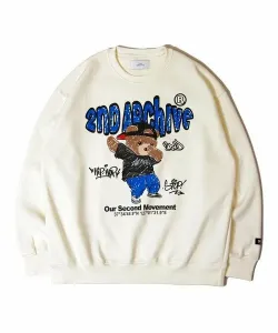 Толстовка с круглым вырезом 2ND ARCHIVE - осень-зима 2001 (мужская) Select Brands, цвет Pattern 7