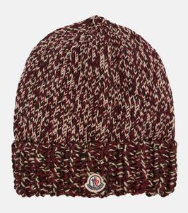 Берет из смесовой шерсти мулине Moncler, P42