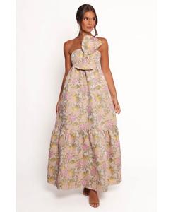 Женское длинное платье Betina с бантом спереди Petal and Pup, Pink