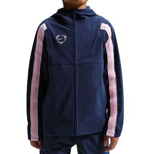 Детская куртка с капюшоном Moderate Nike, темно темно-синий/ting синий/foam розовый/ting синий