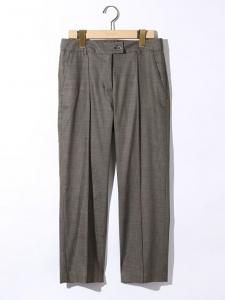 Брюки из шамбре-твила