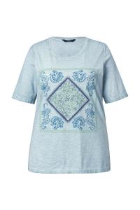 Рубашка Ulla Popken, синий/голубой