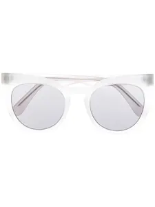 Солнцезащитные очки Mykita x Maison Margiela в оправе 'кошачий глаз', серый