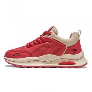 Нескользящие и износостойкие низкие повседневные туфли, увеличивающие рост, для мужчин NANJIREN, Red