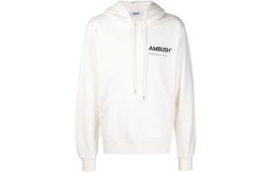Флисовая мастерская худи AMBUSH, белый