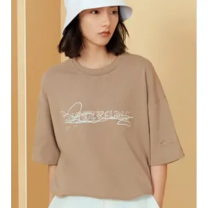 Футболка Li-Ning Sports Fashion Collection Unisex, gingerbread коричневый