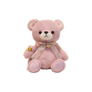 Плюшевая игрушка милый рост плюшевый медведь Lucky Bear Deer Dolls 25 см высота Mr. Toy, фиолетовый