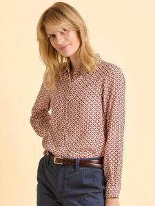 Блузка Simone с классическим геометрическим принтом Brakeburn