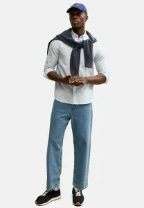 Обычная полосатая рубашка оксфорд New Look, Blue Pattern