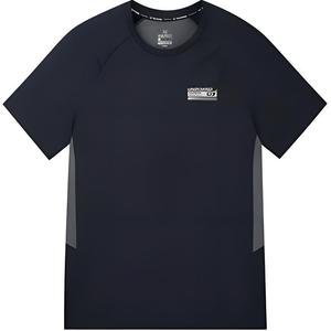 361° Футболка мужская Pure Black с круглым вырезом, умеренно прямой крой