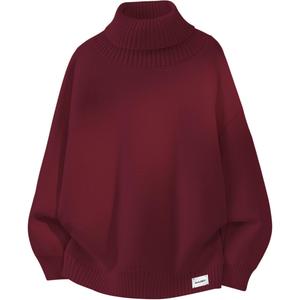 Свитер Unisex Half Turtleneck Moderate Base Layer AULDEY, red[thickened and fleece-lined]