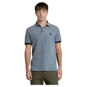 Поло с коротким рукавом Timberland Baboosic Brook Oxford, синий