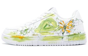 PEAK Нескользящие, легкие, износостойкие, низкие, унисекс, кроссовки для скейтбординга, белые, зеленые