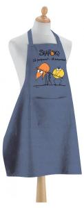 Кухонный фартук Winkler Shadoks Ils pompaient, синий - текстиль - 72 x 1 x 90 см