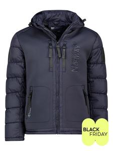 Зимняя куртка "Бичвуд" темно-синего цвета Geographical Norway