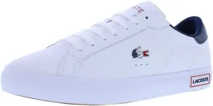 Мужские кроссовки Lacoste 45sma0112, белый/темно-синий/красный