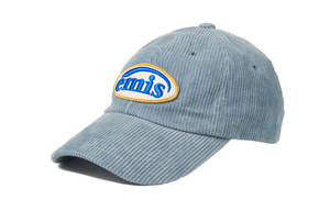 Emis Хлопковая бейсболка из вельвета унисекс синяя