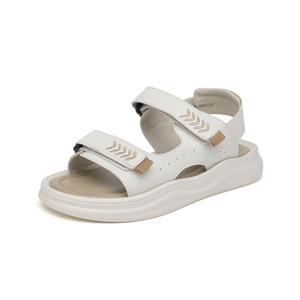 GEMEIQ Пляжные сандалии женские бежево-зеленые