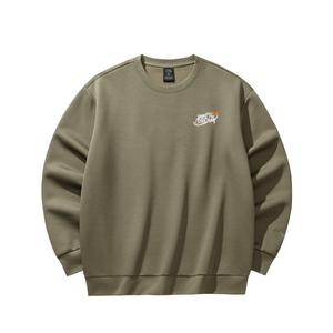 Anta Толстовка унисекс, темно-оливково-зеленые, с круглым вырезом, средней толщины