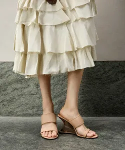 Мюли Charles & Keith, цвет Nude