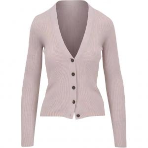 Кардиган с V-образным вырезом Brunello Cucinelli, розовый