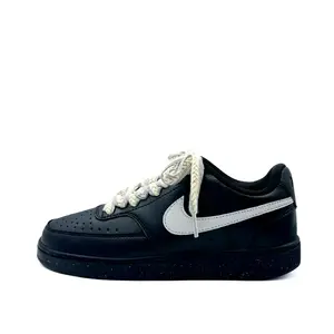 Кроссовки Nike Court Vision Low Wear-Resistant низкие унисекс черные