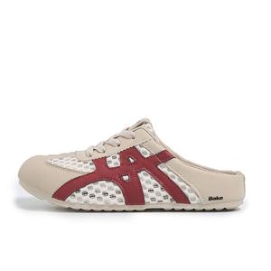 Тихие, устойчивые к запахам и истиранию сандалии с закрытым носком для женщин BAKE, Khaki