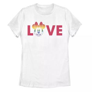 Футболка с градиентным портретом и изображением Минни Маус Минни Маус для детей Junior's Licensed Character