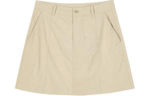 SS24 Повседневная Короткая Юбка Женская Бежево-Коричневая Skechers