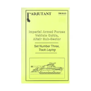 Imperial Armed Forces Vehicle Guide, Altair Sub-Sector #3 - Tracked Vehicles, Traveller (The Adjutant), мягкая обложка