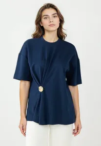 Футболка с принтом Jimmy Key, Dark Blue