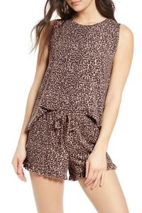 Комплект шорт Vered Loungewear в леопардовом стиле She & Sho