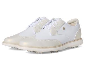 Кроссовки FootJoy Traditions, цвет White/Gold