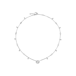 Колье Gucci из белого золота с бриллиантами