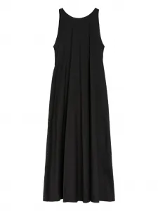 Платье миди Romea без рукавов с завязками на бретелях Max Mara, черный