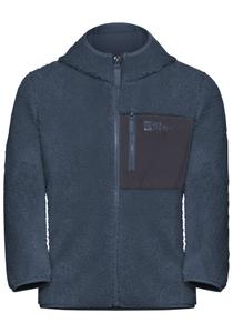 Спортивная флисовая куртка JACK WOLFSKIN, темно-синий