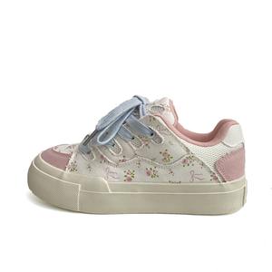 Износостойкие женские скейтерские кеды Low Top TAFN, розовый