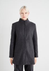 Классическое пальто ONLAUGUSTA HIGHNECK COAT ONLY, серый