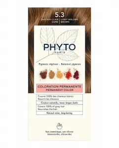 Постоянный цвет color Phyto, Castaño Claro Dorado 5.3