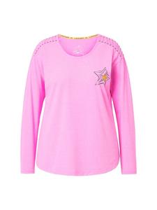 Лонгслив LAURASØN, цвет neon pink