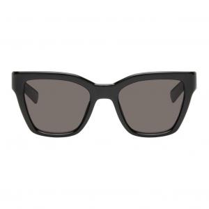 Солнцезащитные очки с логотипом квадратной формы SAINT LAURENT