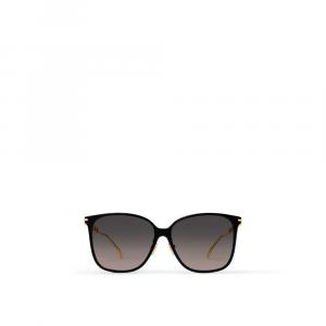 Мои солнцезащитные очки LV Chain Two Classique Square Louis Vuitton, черный