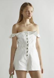 Комбинезон Glamorous Jumpsuit, Off White/White Denim